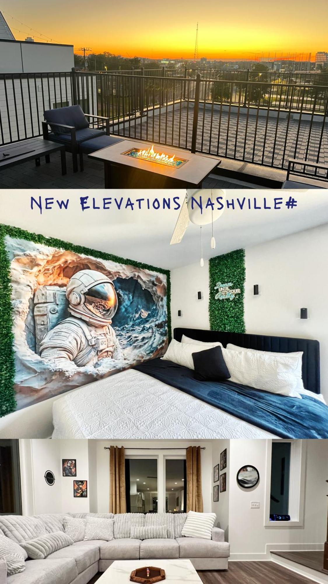 New Elevations Rooftop 5 Min To Downtown Nash Nashville Exterior foto